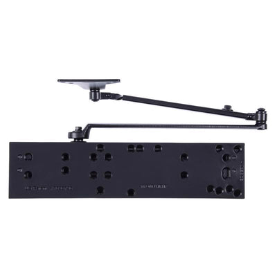 Brinks Commercial Matte Black Metal Hydraulic Adjustable Door Closer Grade 1
