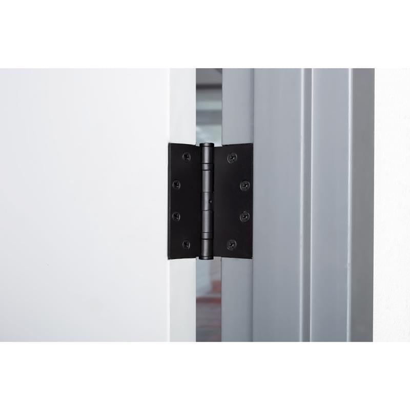 Brinks Commercial 4.5 in. L Black Door Hinge