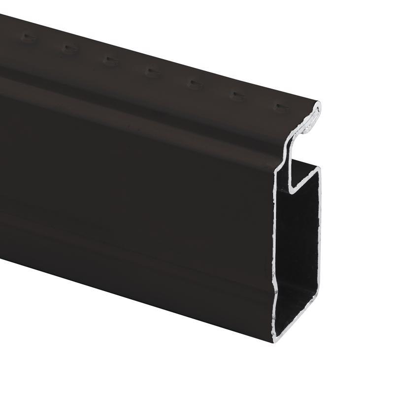 Rustic Bronze Aluminum 1 in. W X 146 in. L Screen Frame