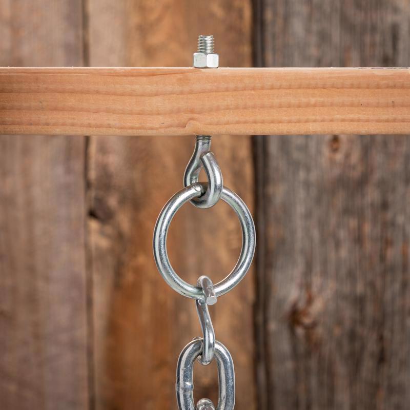 National Hardware Small Zinc-Plated Silver Steel 3-3/4 in. L Ring with Eye Bolt 160 lb