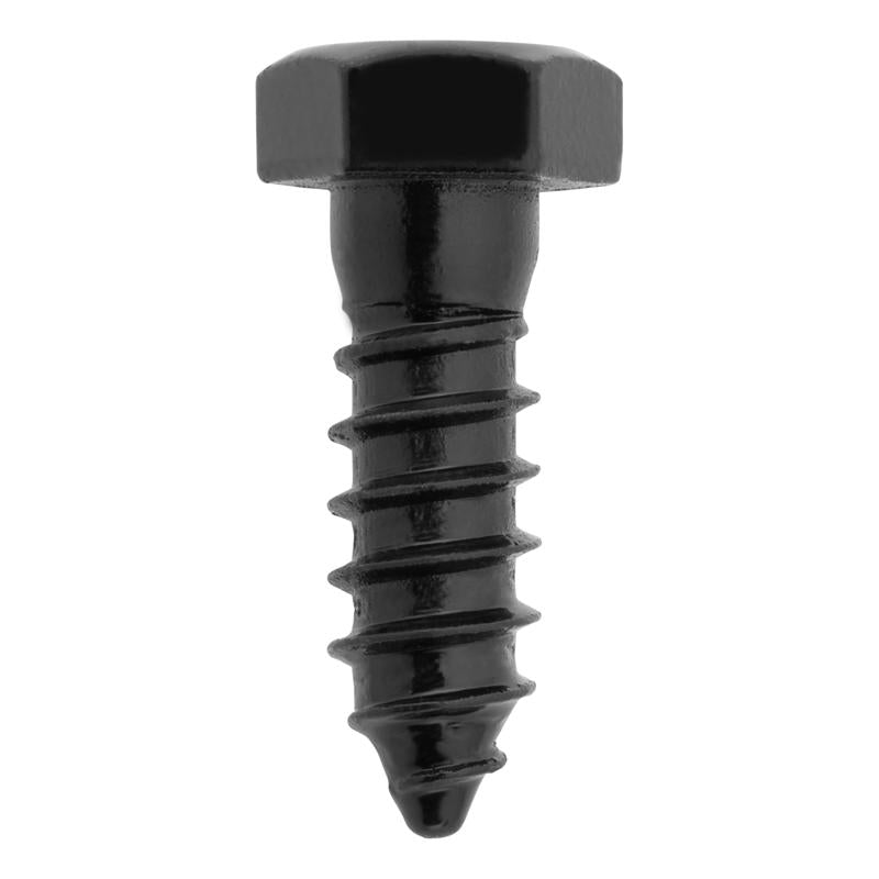 National Hardware 1/2 in. X 1-1/2 in. L Hex Black Steel Lag Screw