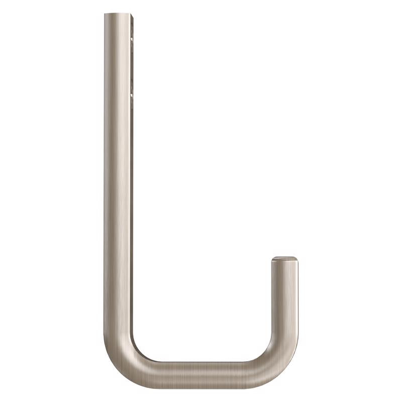National Hardware Reed Large Satin Nickel Steel 4 in. L Hook 60 lb