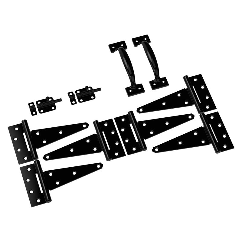 National Hardware Black Steel Shed Kit