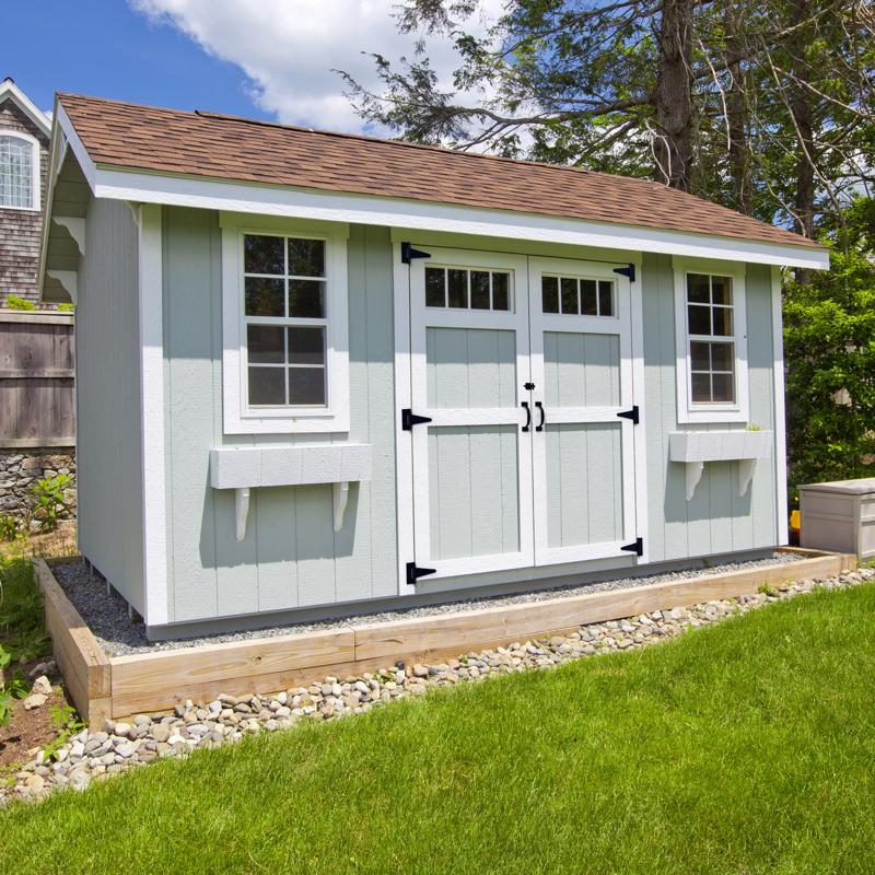 National Hardware Black Steel Shed Kit