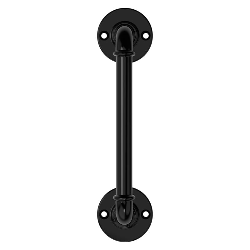 National Hardware 10.5 in. L Black Steel Gate Handle