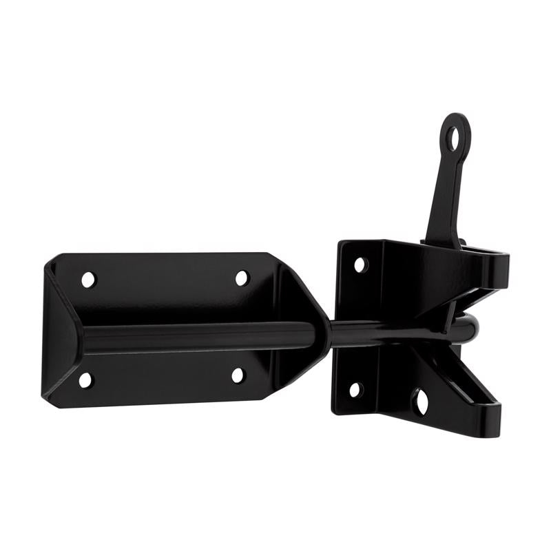 National Hardware 7.57 in. L Black Steel Gate Latch