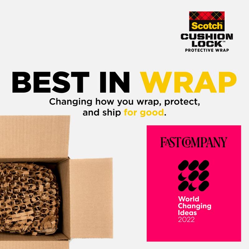 Scotch Cushion Lock 12 in. W X 30 ft. L Cushion Wrap