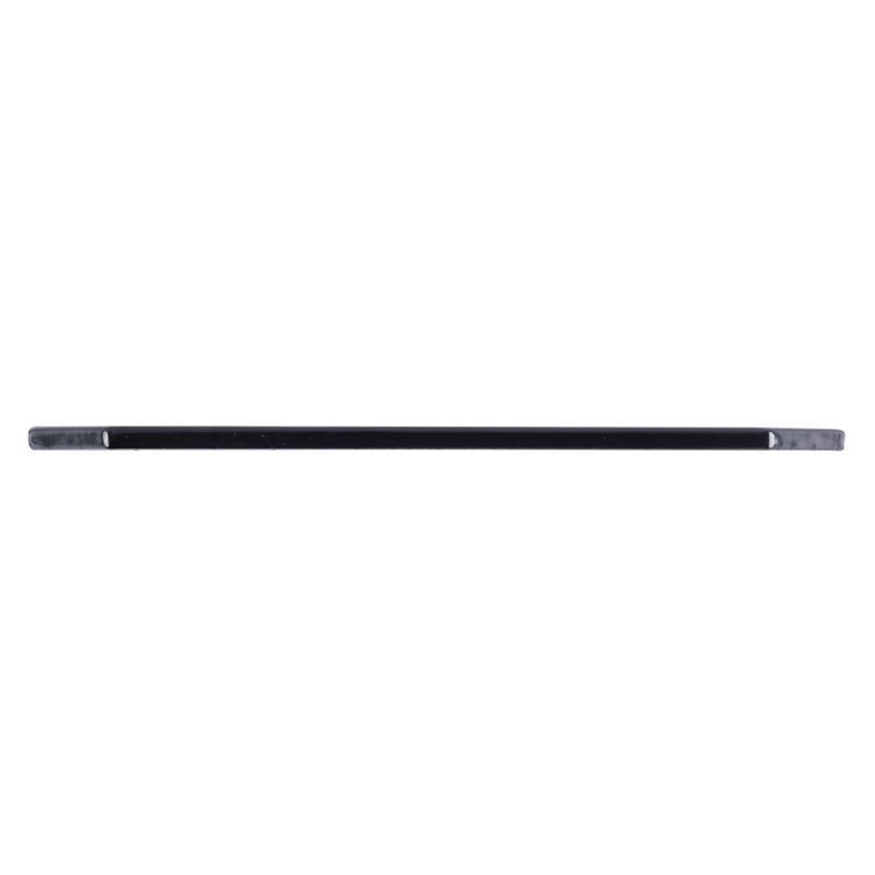 Hampton 1/8 in. H X 3 in. W X 4.75 in. L Black Steel Mending Plate