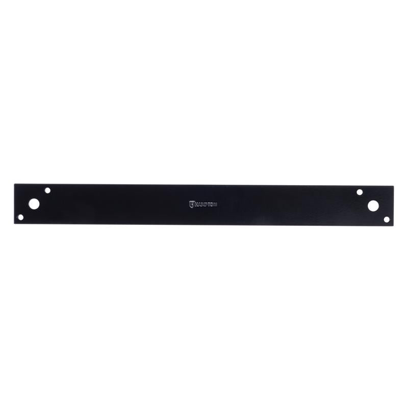 Hampton 14 in. H X 1.5 in. W X 1/8 in. D Black Steel Strap Brace