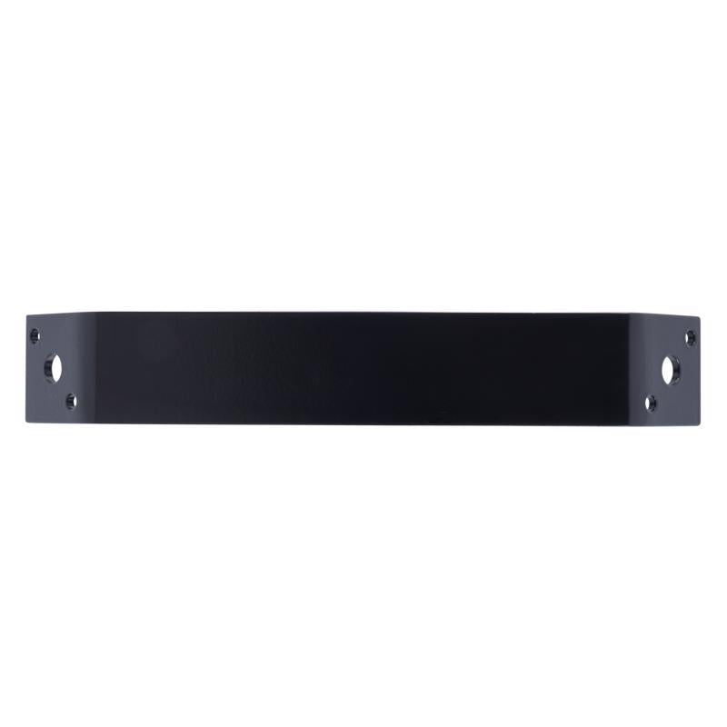 Hampton 9.3 in. H X 1.5 in. W X 1/8 in. D Black Steel Inside Strap Brace