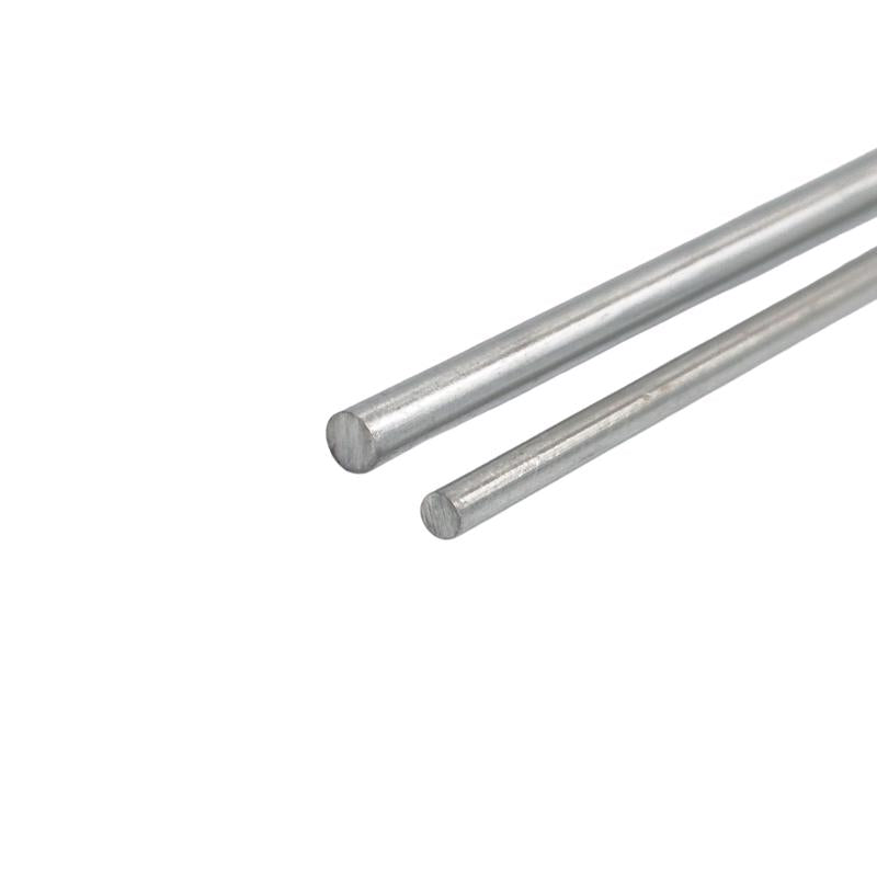K&S 12 in. L X 3/32 and 1/8 in. D Aluminum Rod 2 pk