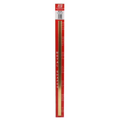 K&S 0.430 in. W X 12 in. L Oval Brass Tube