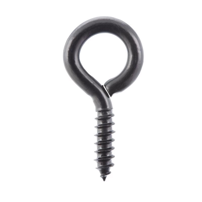 Wright 3/8 in. D X 2-7/8 in. L Black Steel Screw Eye 250 lb