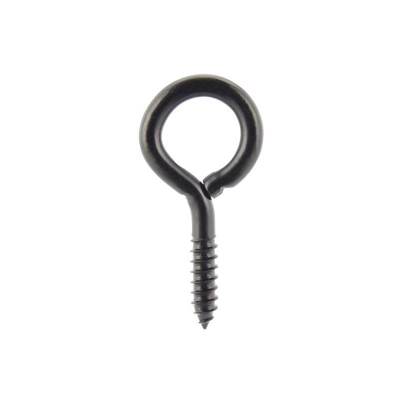 Wright 7/16 in. D X 3-7/8 in. L Black Steel Screw Eye 325 lb