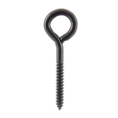 Wright 1/2 in. D X 5-1/2 in. L Black Steel Lag Screw Eye 350 lb