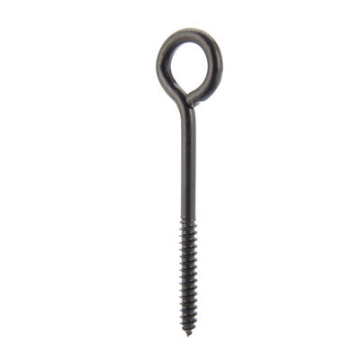 Wright 5/16 in. D X 5 in. L Black Steel Lag Screw Eye 225 lb