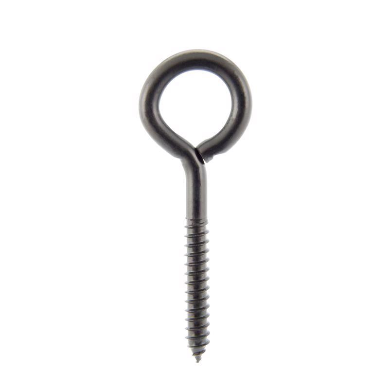 Wright 7/16 in. D X 5-1/4 in. L Black Steel Lag Screw Eye 325 lb