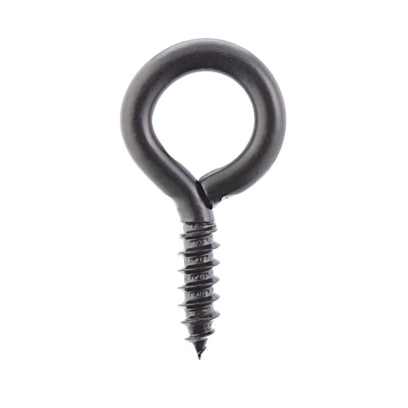 Wright 5/16 in. D X 2-5/8 in. L Black Steel Screw Eye 200 lb