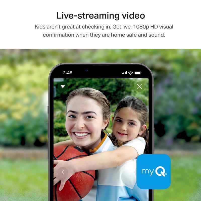 Chamberlain My Q Smart Garage 1 Door Video Keypad For WIFI
