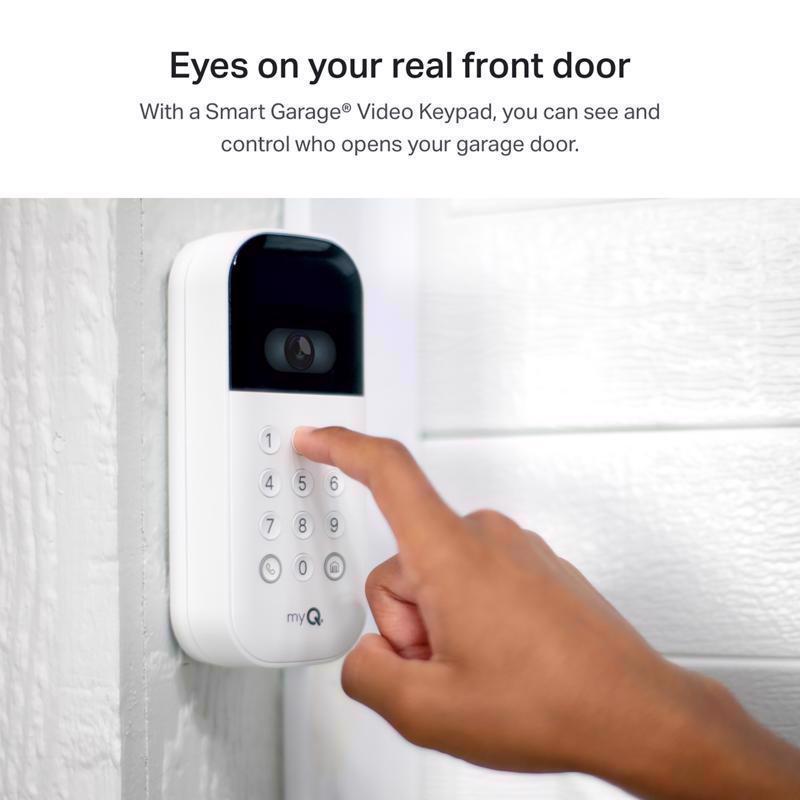 Chamberlain My Q Smart Garage 1 Door Video Keypad For WIFI