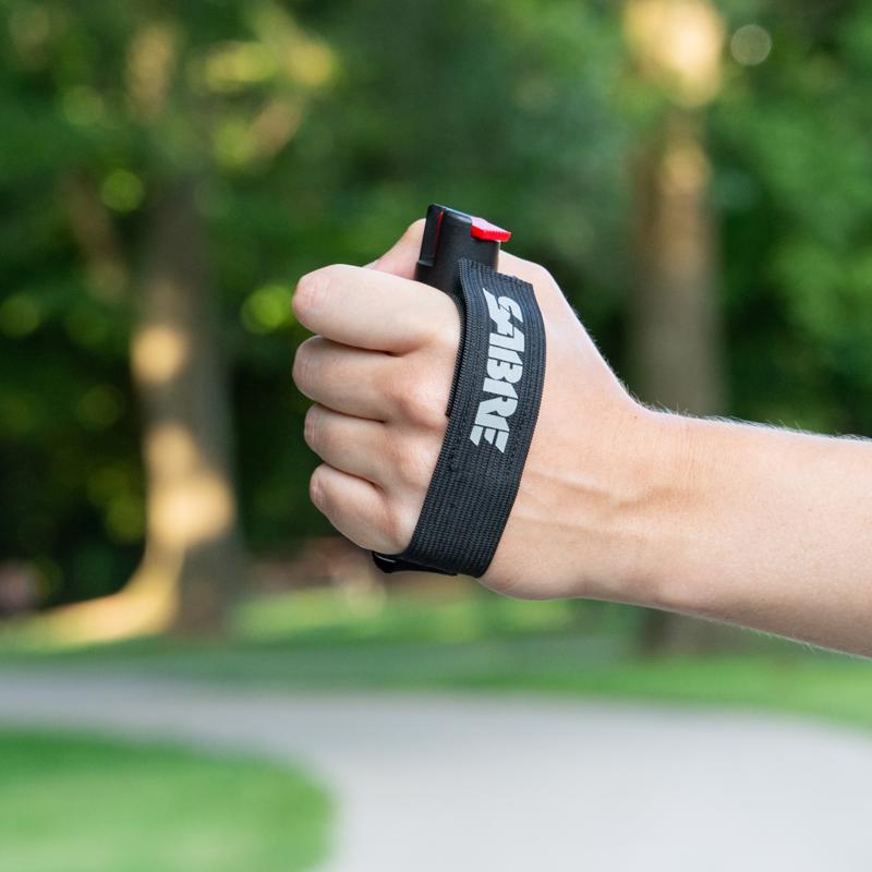 Sabre Runner Black Plastic Pepper Spray