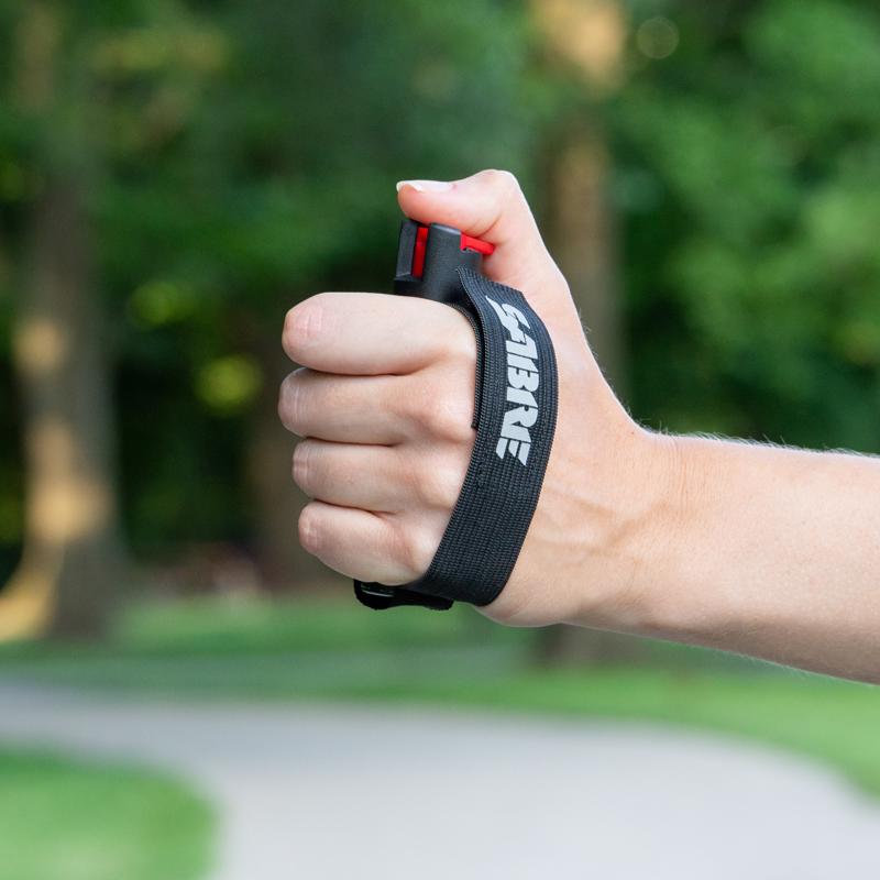 Sabre Runner Black Plastic Pepper Spray