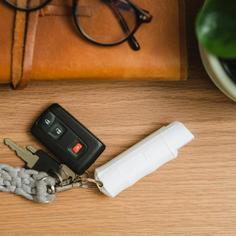 Sabre White Plastic Pepper Spray