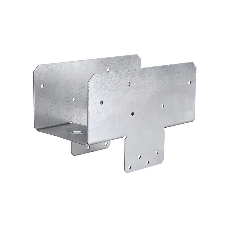 Simpson Strong-Tie 4 in. H X 3.56 in. W 16 Ga. Galvanized Steel Post Cap