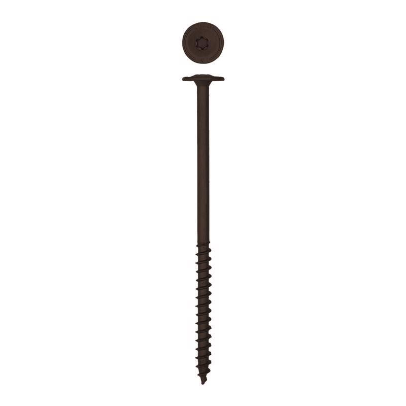 SPAX PowerLags 1/4 in. X 5 in. L Washer High Corrosion Resistant Carbon Steel Lag Screw