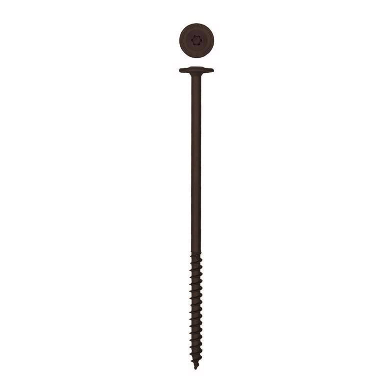 SPAX PowerLags 1/4 in. X 6 in. L Washer High Corrosion Resistant Carbon Steel Lag Screw