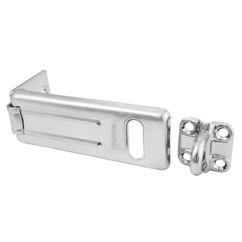 Master Lock Zinc-Plated Hardened Steel 4 in. L Hasp