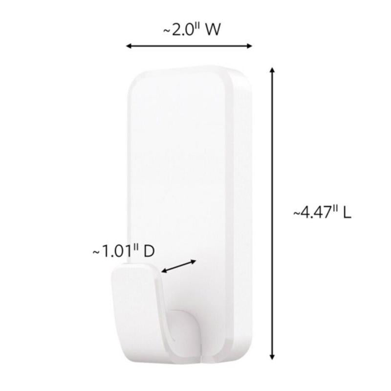 3M Command Extra Large Plastic Hook 4.47 in. L