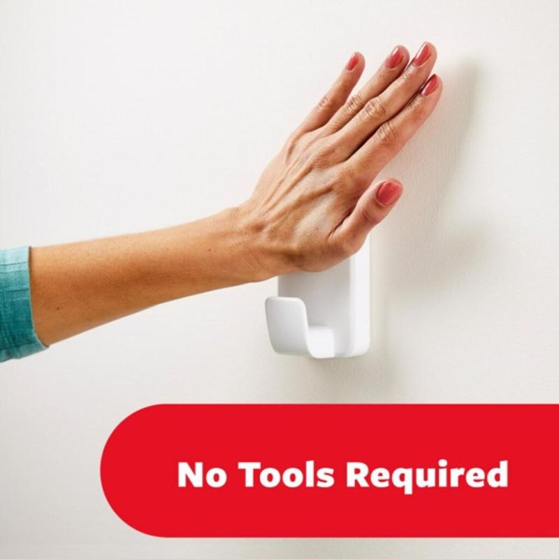 3M Command Extra Large Plastic Hook 4.7 in. L