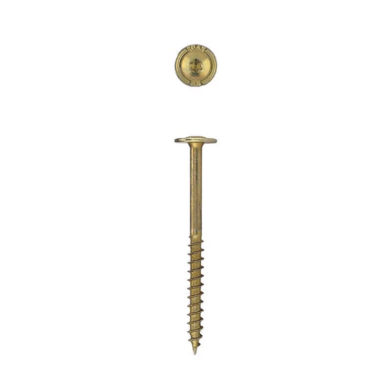 SPAX PowerLags 1/4 in. in. X 3-1/2 in. L Star Washer Head Serrated Structural Screws