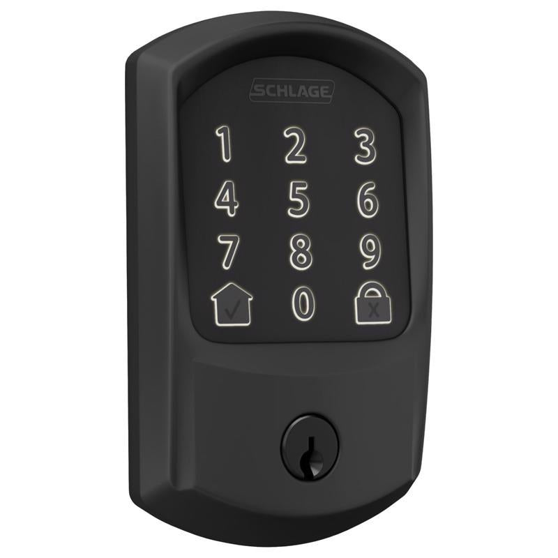 Schlage Encode Matte Black Metal Wi-Fi Deadbolt