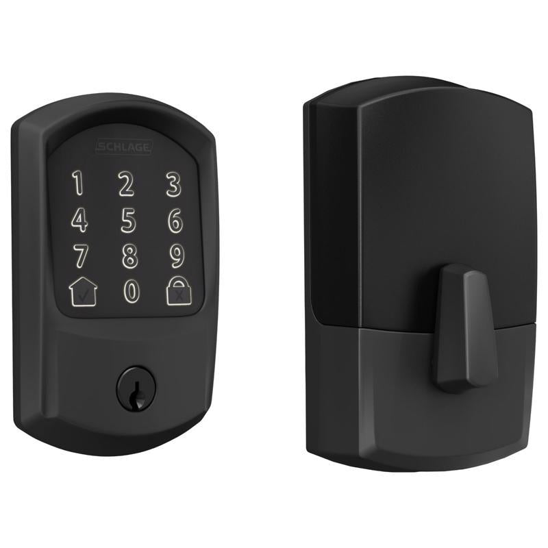 Schlage Encode Matte Black Metal Wi-Fi Deadbolt