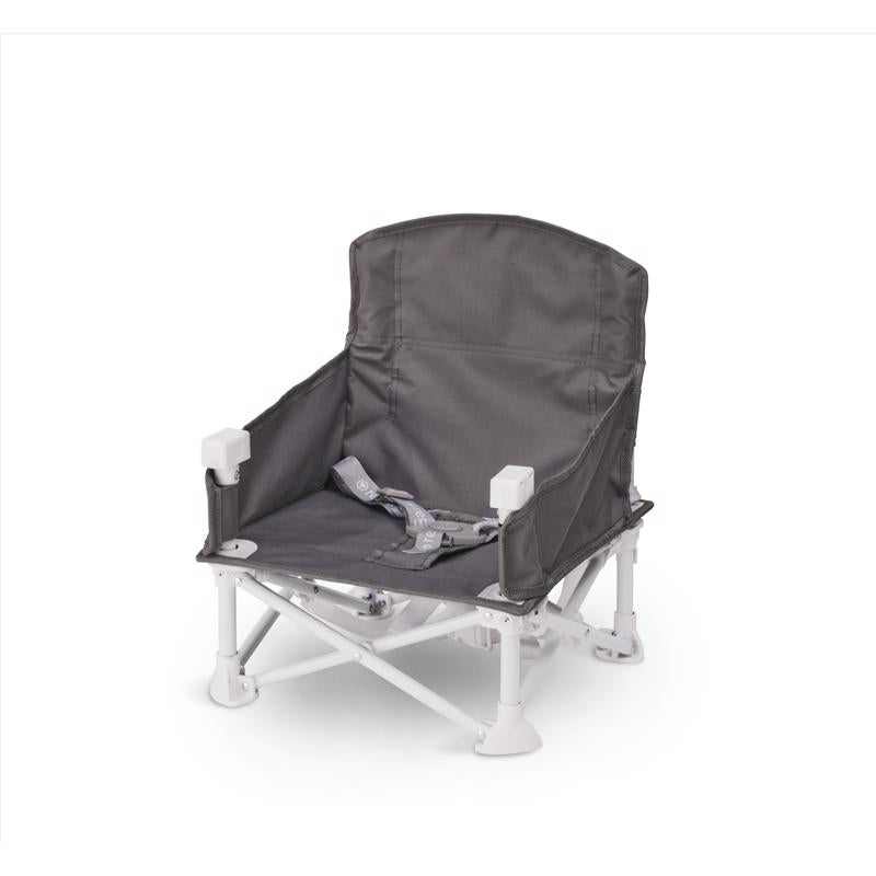 Regalo My Chair Gray Metal/Nylon Portable Booster Seat