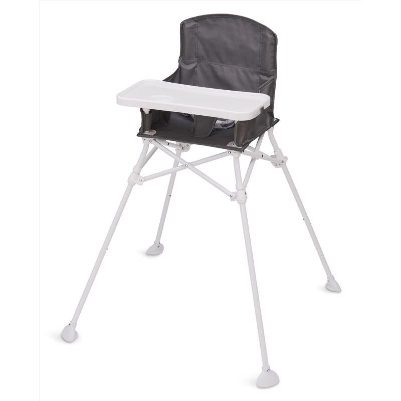 Regalo My Portable High Chair Gray Metal/Nylon Portable Booster Seat