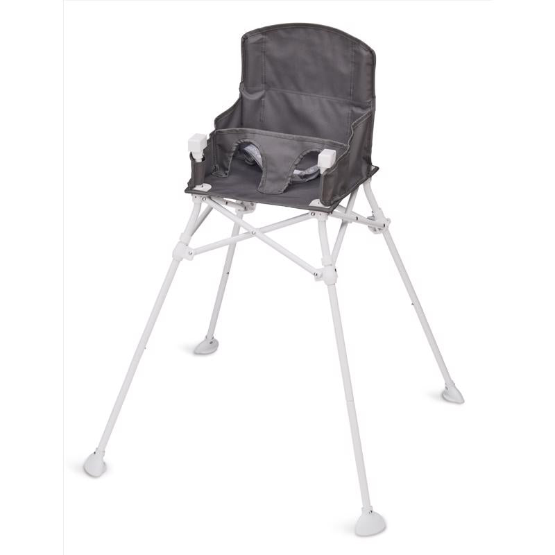 Regalo My Portable High Chair Gray Metal/Nylon Portable Booster Seat