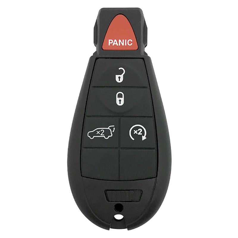KeyStart CP128 Advanced Security Automotive Replacement Key Traditional Blade For Chrysler Dodge Jee