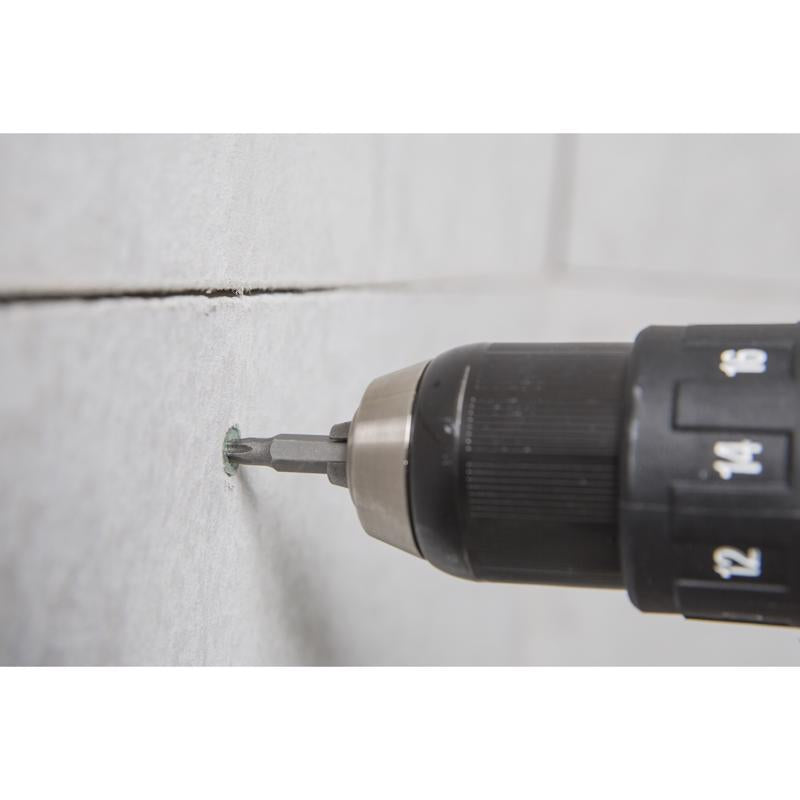 Backer-On Rock-On No. 9 X 2-1/4 in. L Star Patented Serrated Head Serrated Cement Board Screws