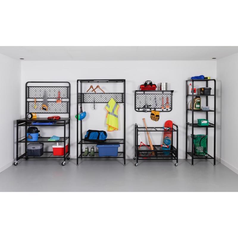 Honey-Can-Do Garage 20 in. H X 9 in. W X 32 in. D Steel Shelf Rack