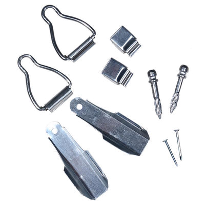 Phifer Wire Mill Silver Aluminum .438 in. W X 2.25 in. L Window Frame Fasteners