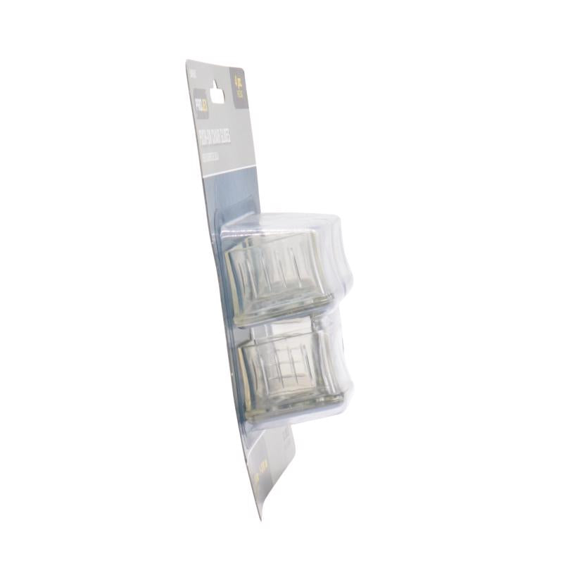 Projex Gray 1-1/2 in. Push-On Polymer Chair Glide 4 pk