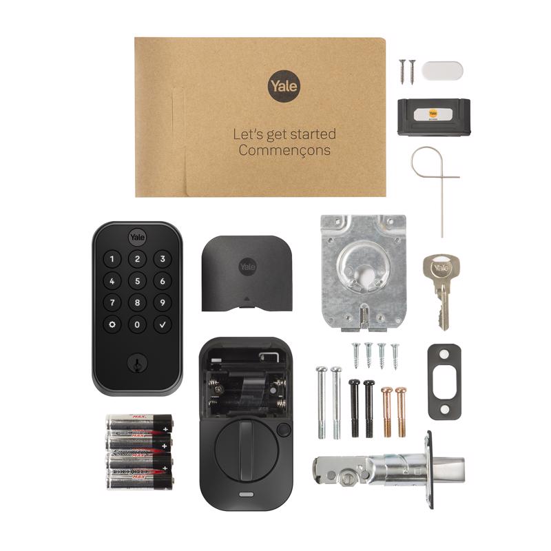 Yale Assure Lock 2 Matte Black Zinc Electronic Keypad Smart Lock