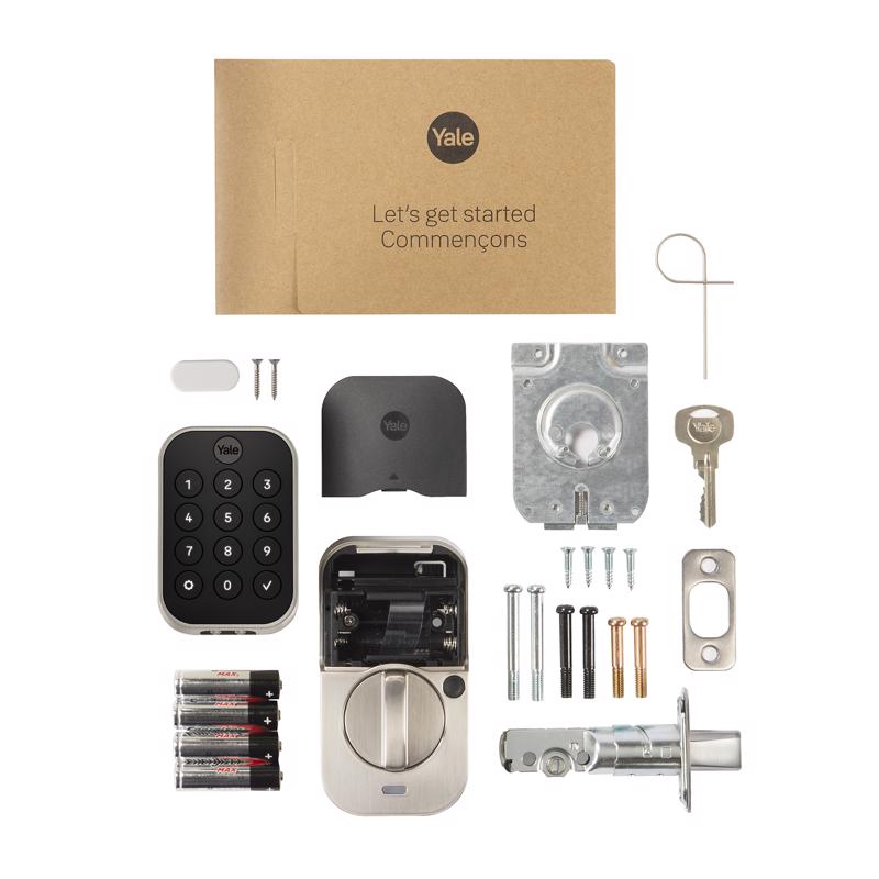 Yale Assure Lock 2 Matte Black Metal Bluetooth Keypad Entry Smart Lock
