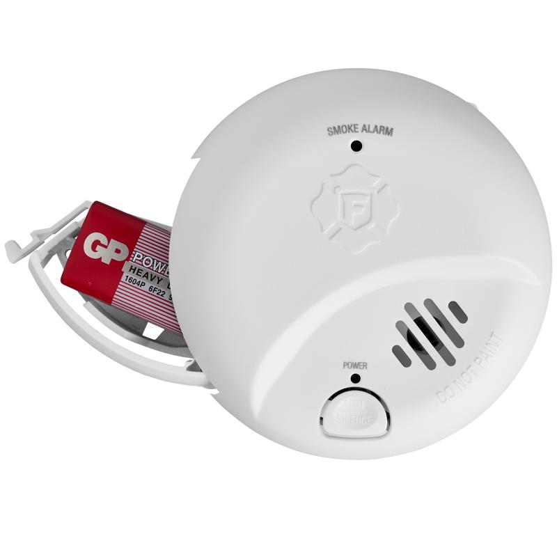 BRK Battery-Powered Ionization Smoke Detector