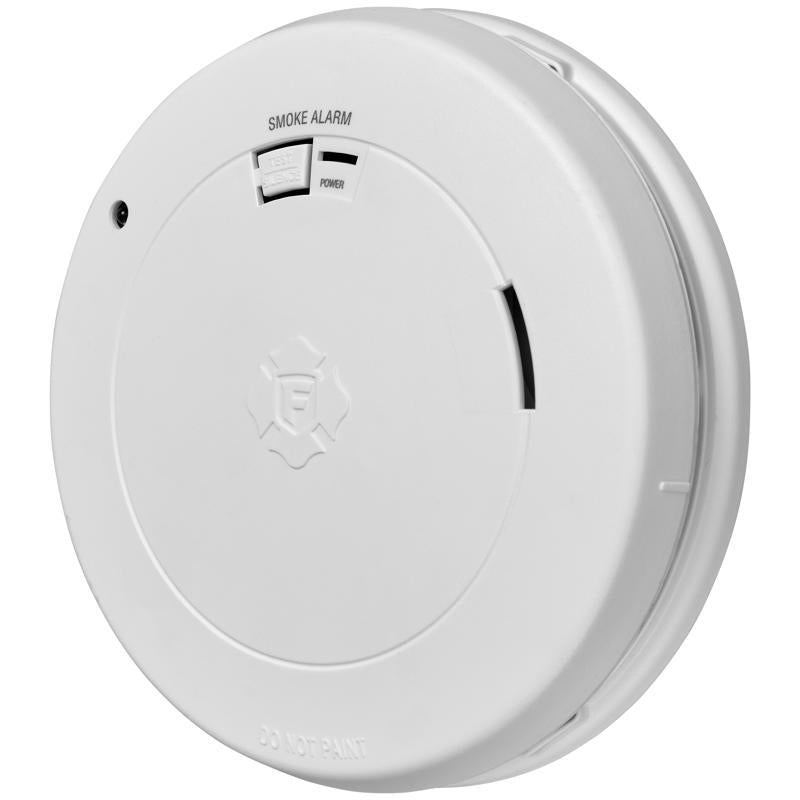First Alert 10 Year With Path Light Battery-Powered Photoelectric Smoke Detector
