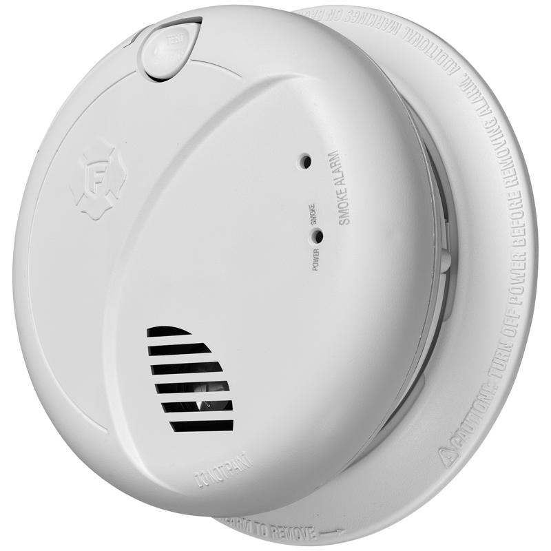 First Alert Voice Alert Hard-Wired Photoelectric Smoke Detector