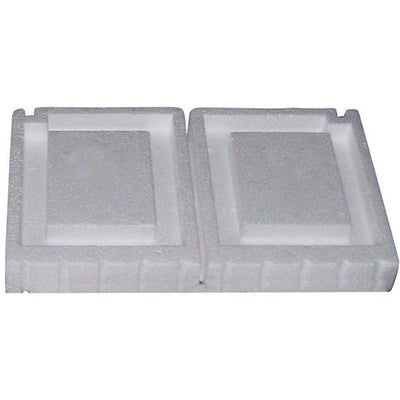 Frost King 5.5 in. H X 7.75 in. W White Polystyrene Foundation Vent